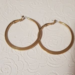 Lia Sophia ROUNDEL gold earrings